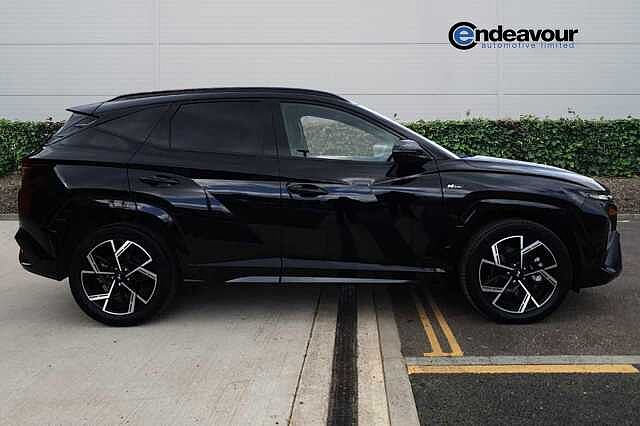 Hyundai TUCSON 1.6T Hybrid N Line S 5dr Auto Black